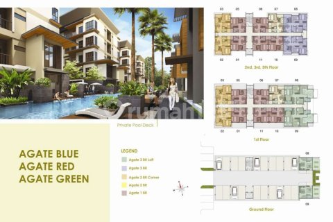 2 bedrooms Apartment in Tangerang, Indonesia No. 13451 8
