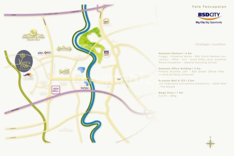 2 bedrooms Apartment in Tangerang, Indonesia No. 13451 10