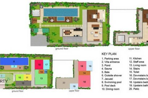 Вилла с 3 спальнями в Seminyak, Бадунг,  № 9109 1