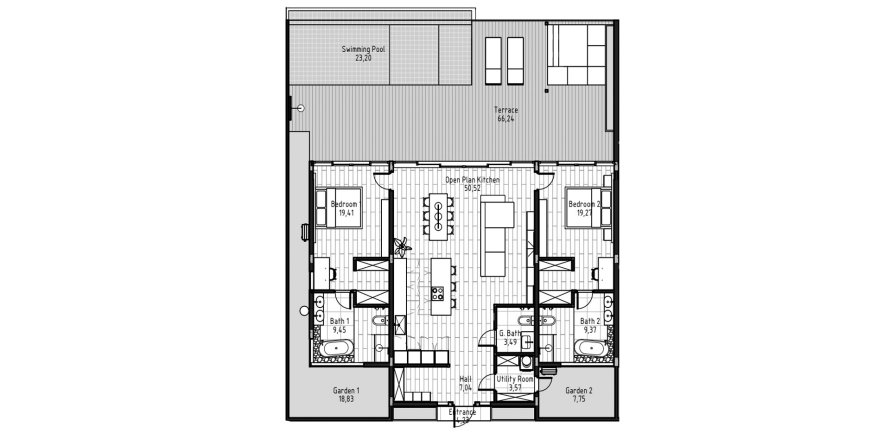 Вилла с 2 спальнями в Serenity Villas, Убуд, Гианьяр, Индонезия № 7347