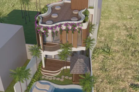 Вилла с 4 спальнями в Canggu, Бадунг, Индонезия № 10106 3