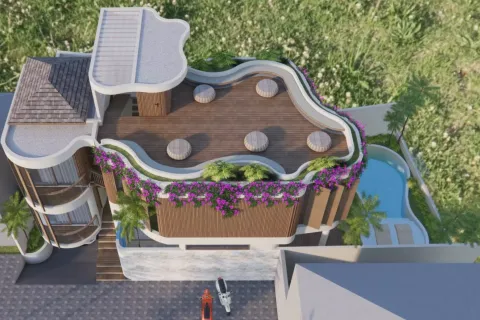 Вилла с 4 спальнями в Canggu, Бадунг, Индонезия № 10106 9