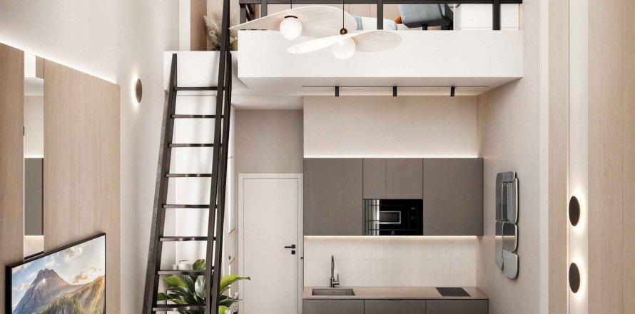 Пентхаус с 2 спальнями в AURA APARTMENTS, Убуд, Гианьяр, Индонезия № 9822