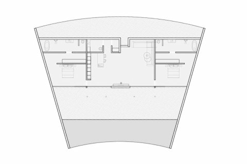 Планировка Виллы «2BR-47» с 2 спальнями в ЖК Ocean City