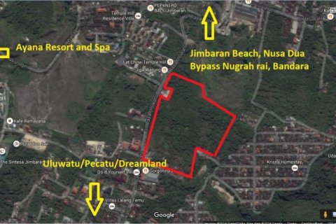 Земельный участок в Jimbaran, Бадунг, Индонезия № 10815 3