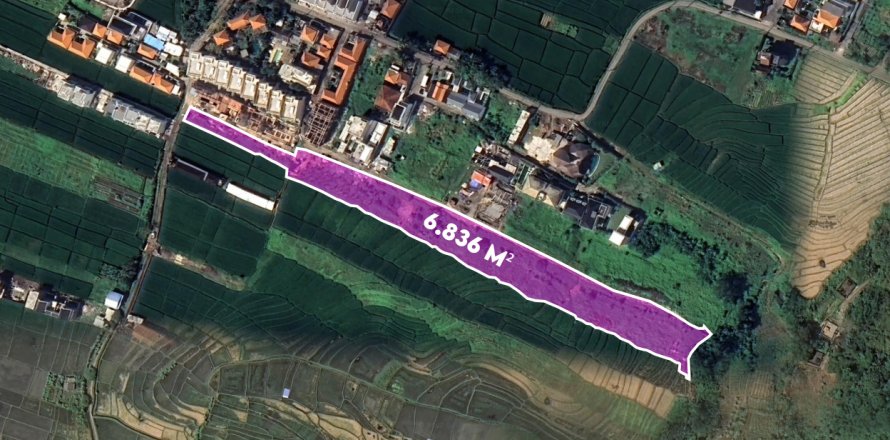 6836m2 Land in Cemagi, Mengwi, Badung, Indonesia No. 13693