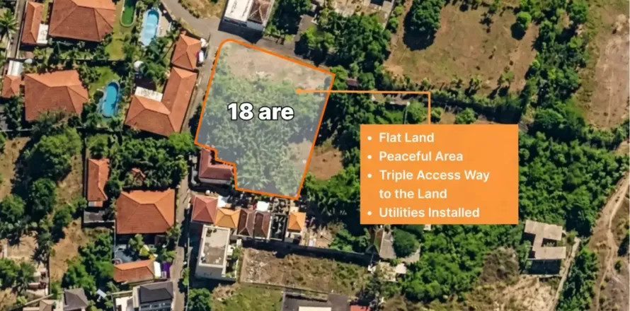 Земельный участок в Nusa Dua, Бадунг, Индонезия № 13102