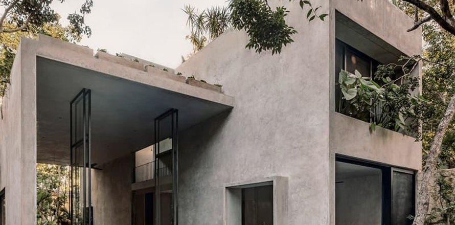 CONCRETE CUBE VILLA in Gianyar, Indonesia No. 9991