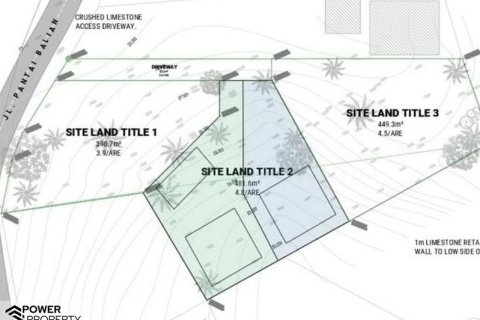 474m2 Land in Tabanan, No. 6705 1