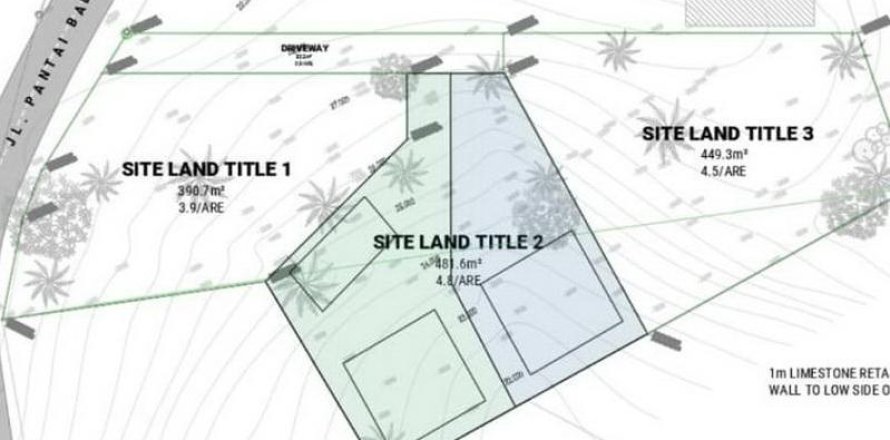 474m2 Land in Tabanan, No. 6705