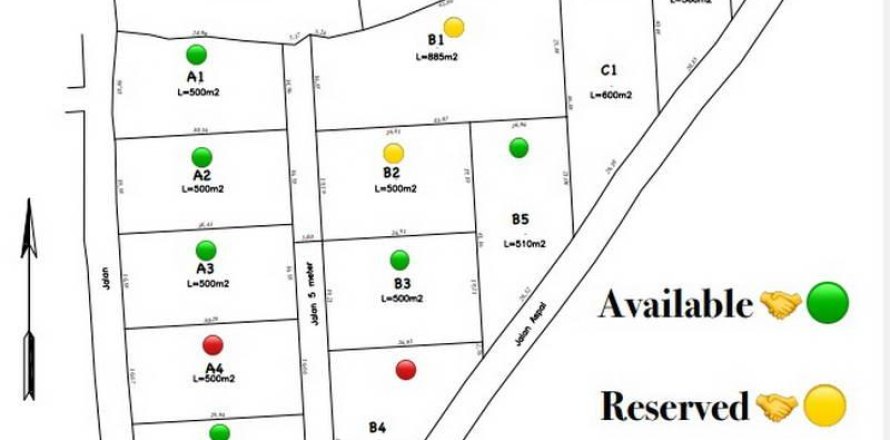 500m2 Land in Karangasem, Karang Asem, Indonesia No. 13322