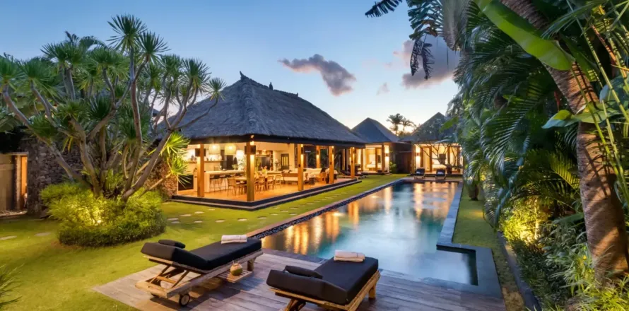 Вилла с 3 спальнями в Seminyak, Бадунг, Индонезия № 10175