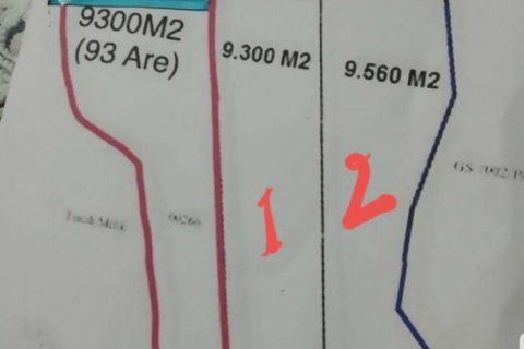 Земельный участок 9300м2 в Южная Кута, Бадунг,  № 9018 5