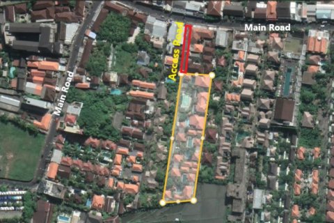 Земельный участок в Seminyak, Бадунг, Индонезия № 11529 2