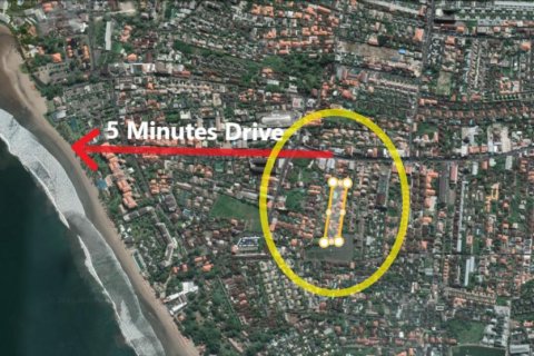 Земельный участок в Seminyak, Бадунг, Индонезия № 11529
