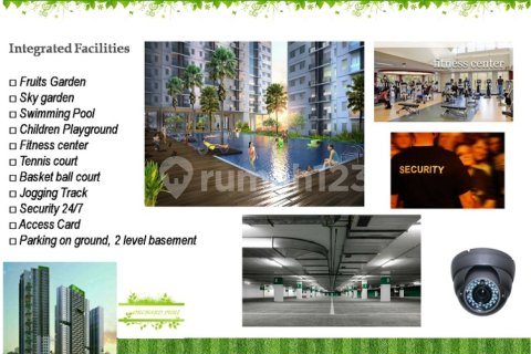 2 bedrooms Apartment in Kembangan, Jakarta, Indonesia No. 13405 4