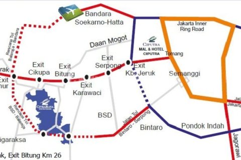 135m2 Shop in Tangerang, Indonesia No. 13404 6