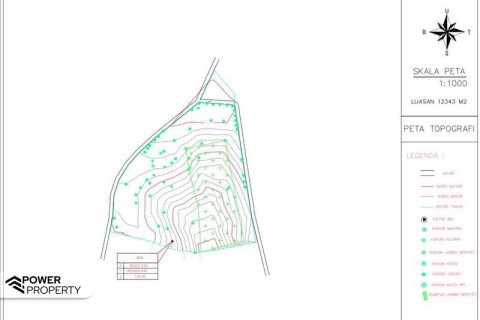 Земельный участок 12343м2 в  № 9340 17