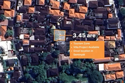 Земельный участок в Seminyak, Бадунг, Индонезия № 10414