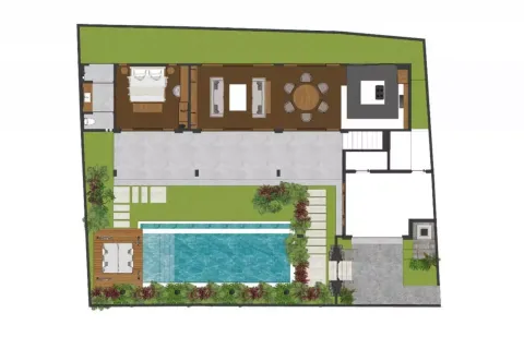 Земельный участок в Seminyak, Бадунг, Индонезия № 10414 5