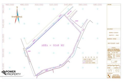 3248m2 Land in Canggu, Badung,  No. 9362 5